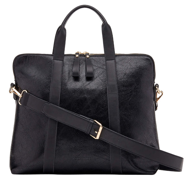 Louenhide Rhodes Black Laptop Bag La Femme Shoes