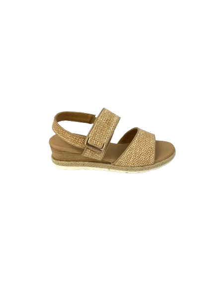 Step On Air Wisteria Sandal Natural Raffia
