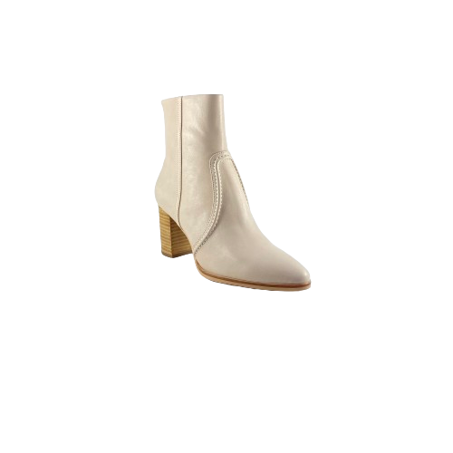 Django and Juliette Anahai Nougart Leather Ankle Boot