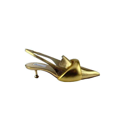 Zoe Kratzmann Torpedo Heel Gold