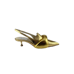 Zoe Kratzmann Torpedo Heel Gold