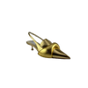 Zoe Kratzmann Torpedo Heel Gold