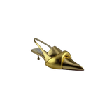 Zoe Kratzmann Torpedo Heel Gold