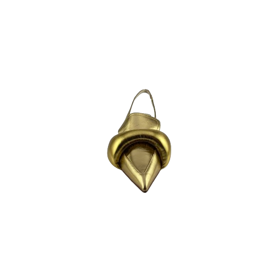 Zoe Kratzmann Torpedo Heel Gold
