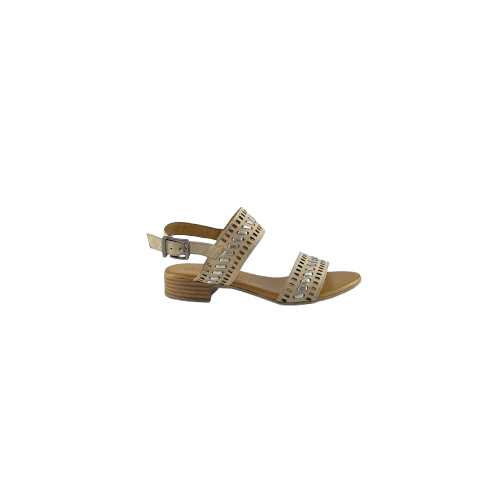 Mago Danica Beige Silver Sandal