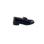 Django and Juliette Ishie Black Patent Loafer