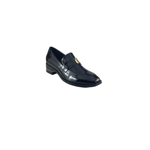 Django and Juliette Fillipia Patent Loafer Black