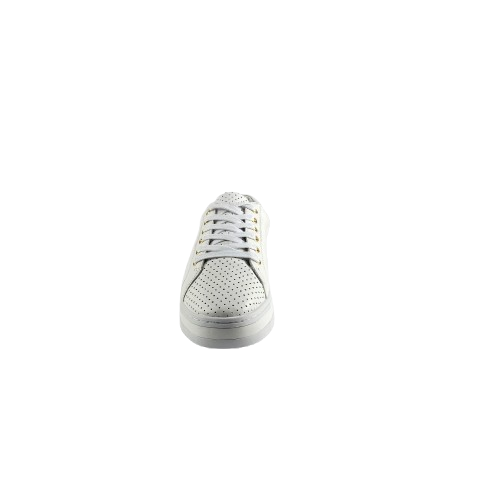 Alfie and Evie Paradise White Leather Sneaker