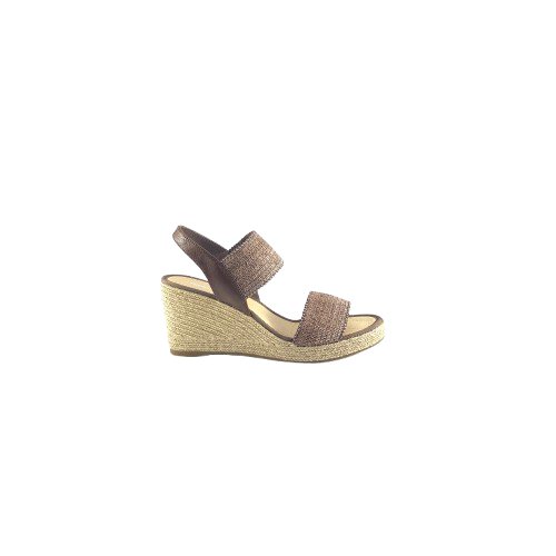 Django and Juliette Pivey Espadrille  Wedge Cocoa