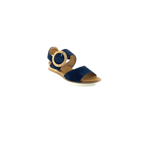 Cabello Aspen Sandal Navy Suede