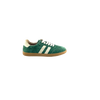 Just Bee Crystal Green/Biege Leather Sneaker