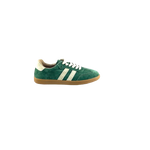 Just Bee Crystal Green/Biege Leather Sneaker