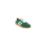 Just Bee Crystal Green/Biege Leather Sneaker
