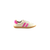 Just Bee Crystal Beige/Fuscia Leather Sneaker