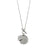 Von Treskow Ball Chain Necklace With Florin And Oval VT Plate Silver