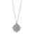 Von Treskow Box Chain Threepence Necklace Silver