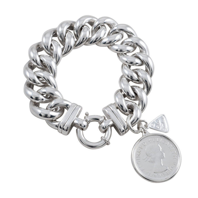 Von Treskow Big Mama Florin Bracelet Silver