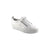 Django & Juliette Bump White Flatform Sneaker
