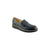 Top End Oley Black Leather Loafers