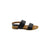 Cabello Rize Black Sandals