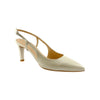 Unisa Keny Ivory Patent Leather Heel
