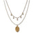 Von Treskow Necklace Set With ST Mary Yellow Gold