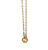 Von Treskow Clip Chain Necklace With VT Disk Toggle Yellow Gold